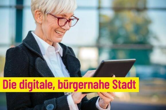 Die digitale, bürgernahe Stadt